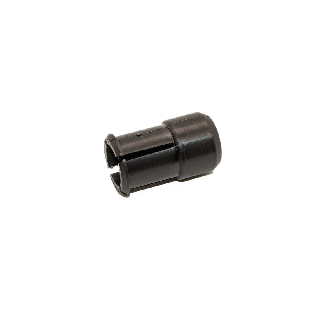 Housing with overmold for 18mm FQL, Nylon and TPE, Black